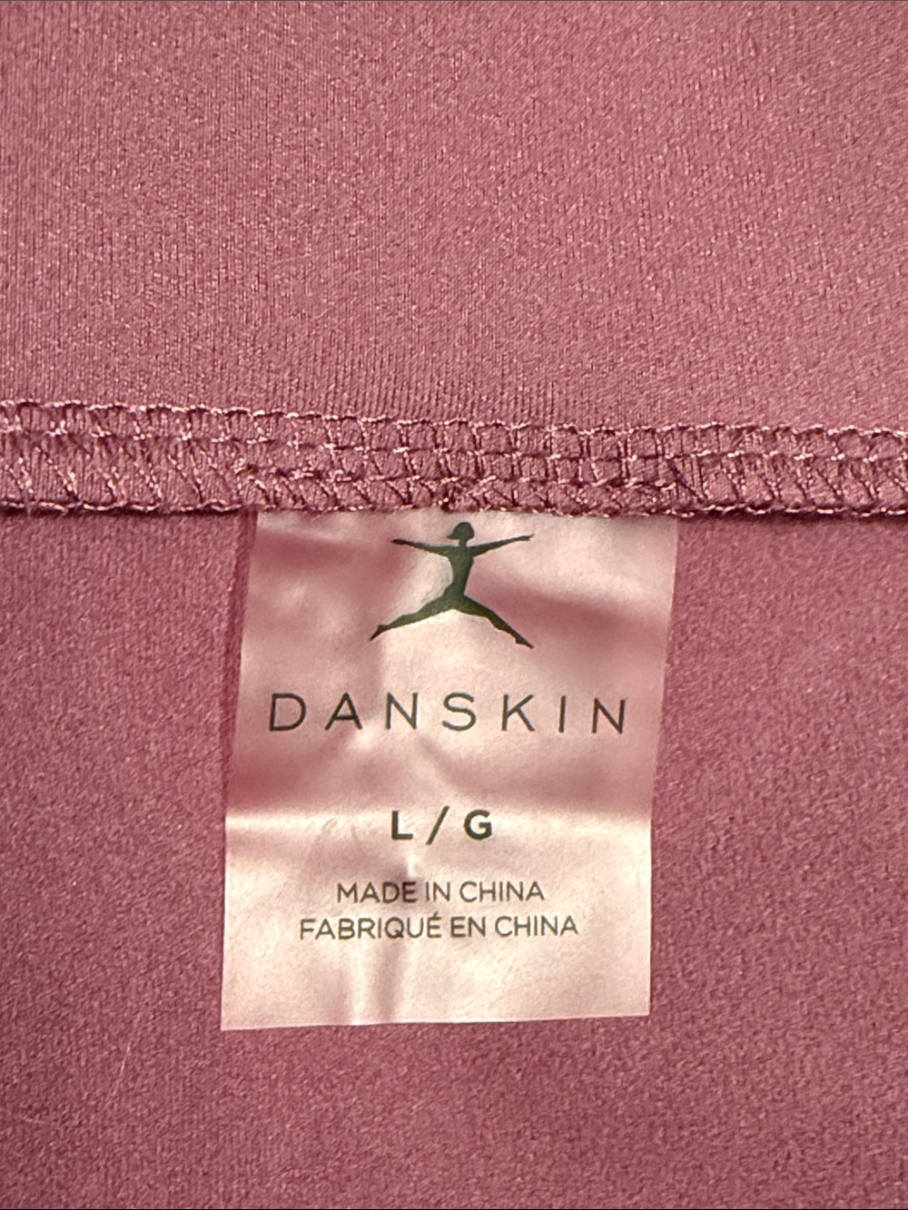 Danskin Rose Pink Half-Zip Pullover Hoodie - Picture 3 of 3